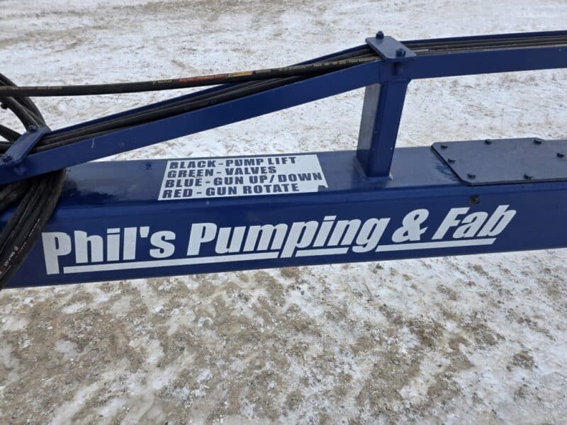 #47 8″ Phil’s 53′ Turbo Blaster Lagoon Pump