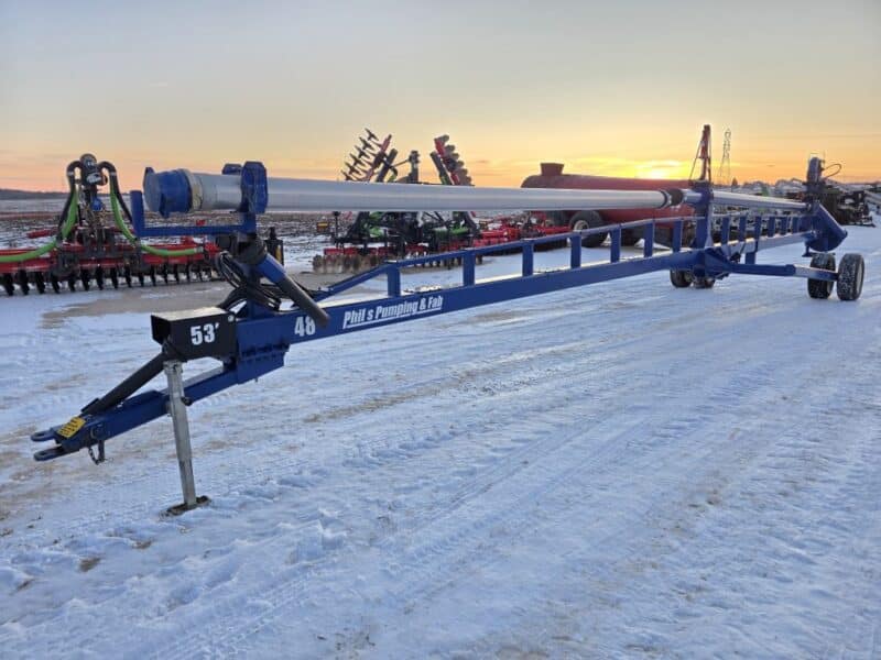 #48 8″ Phil’s 53′ Turbo Blaster Lagoon Pump