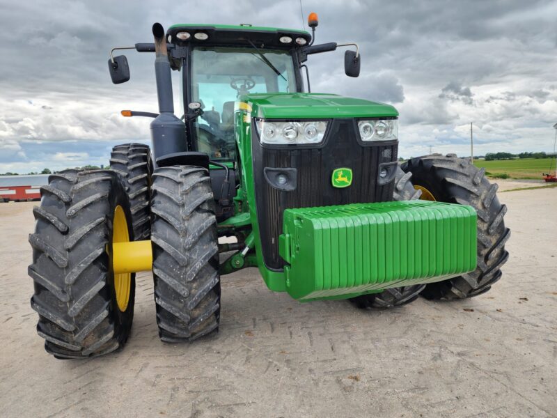 2013 JOHN DEERE 8360R, 360HP, MFWD, 9570 Hours, Pre Def, Front & Rear Duals