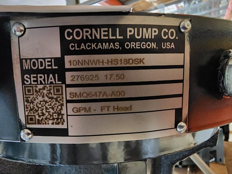 New 10NNWH-HS18DSK Cornell Pumps For Sale!