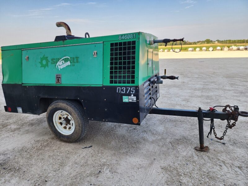 AC-69 375 CFM 2015 Sullivan Palatek w. Cummins Engine Air Compressor