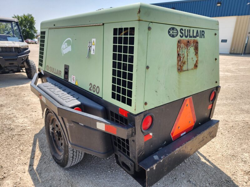 AC-70 260 CFM 2011 SullAir Air Compressor w. 3.0L John Deere