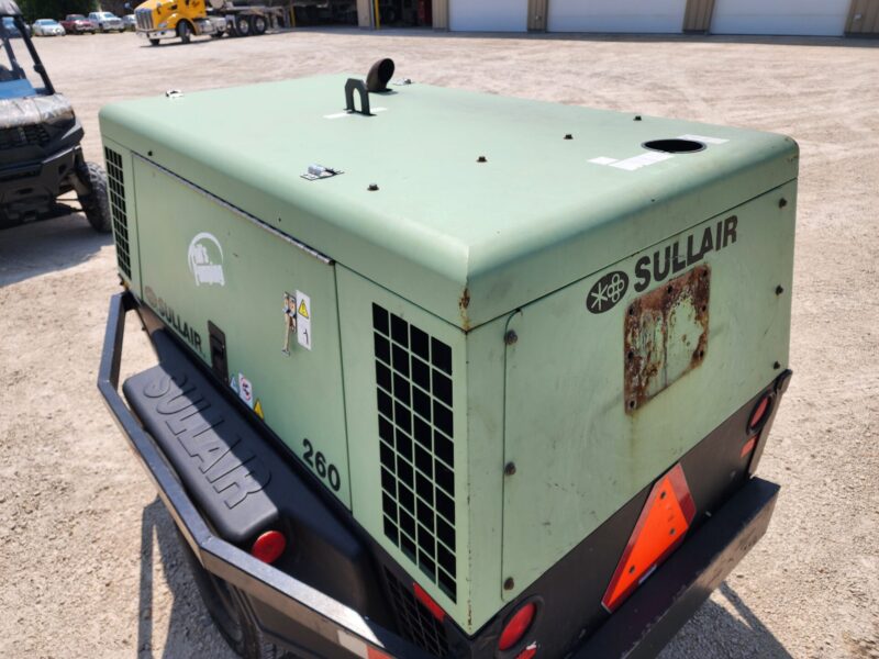 AC-70 260 CFM 2011 SullAir Air Compressor w. 3.0L John Deere