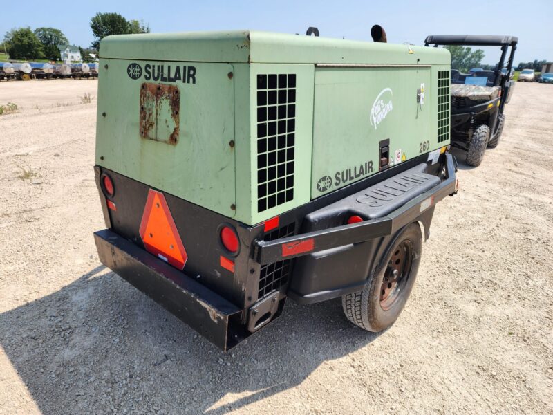 AC-70 260 CFM 2011 SullAir Air Compressor w. 3.0L John Deere