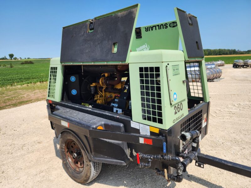 AC-70 260 CFM 2011 SullAir Air Compressor w. 3.0L John Deere