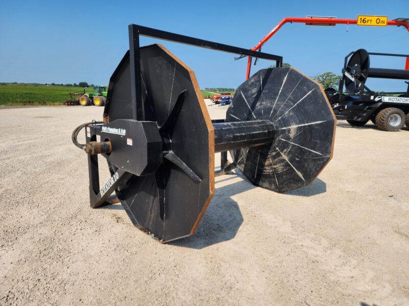 Used Phil’s Rotator 10 3 Pt Hose Reel Holds 5-8×660′