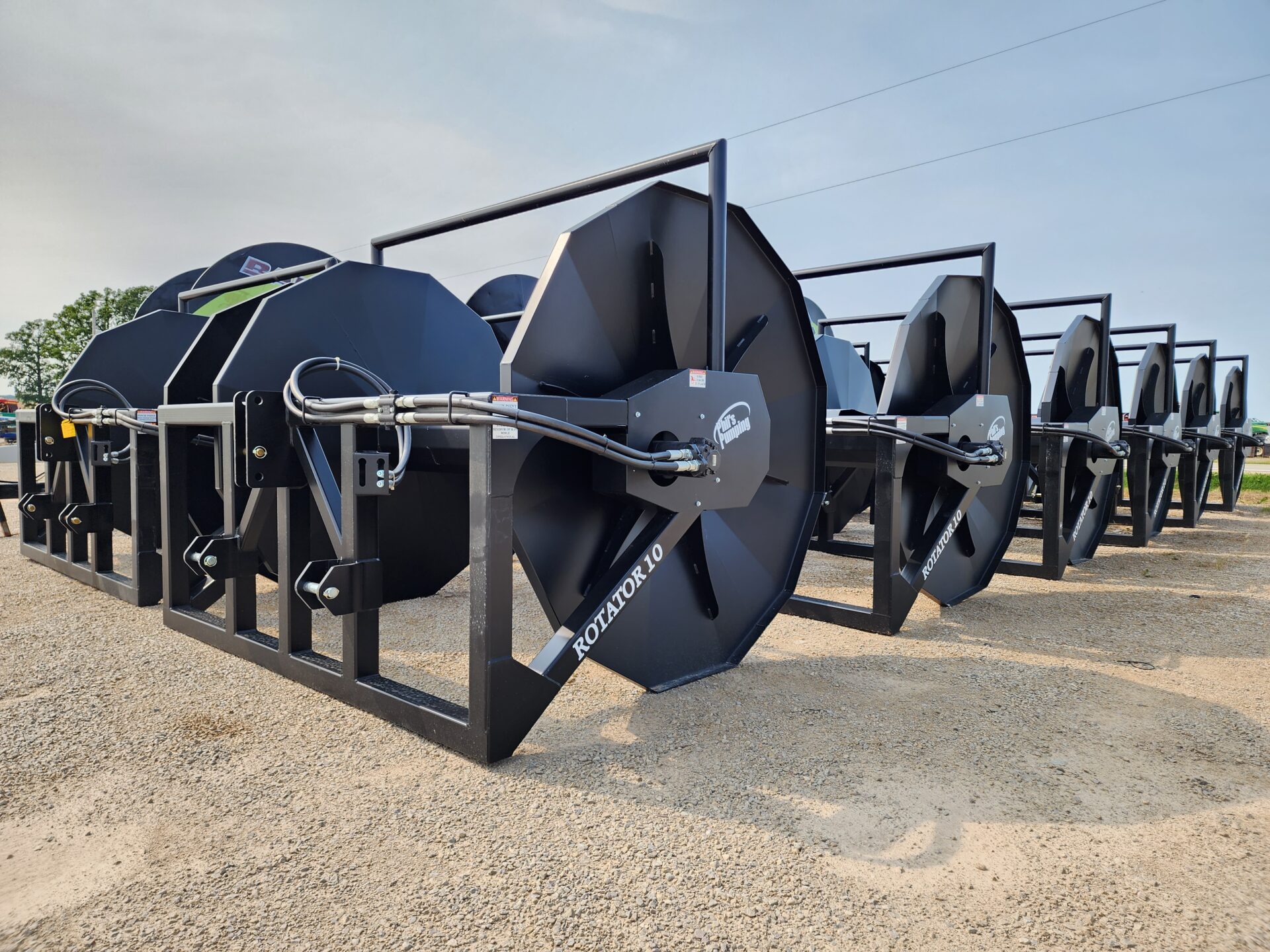 Liquid Manure Injection Hose Reels