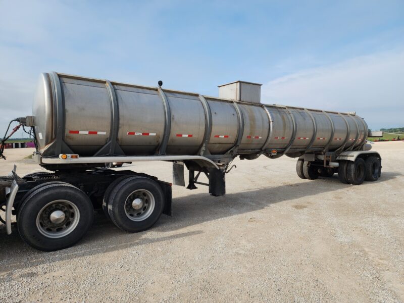 U-4759 6250 Gallon Stainless Steel Semi Tanker- 2-12″ Unload