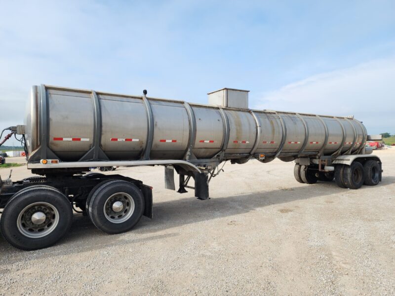 U-4759 6250 Gallon Stainless Steel Semi Tanker- 2-12″ Unload