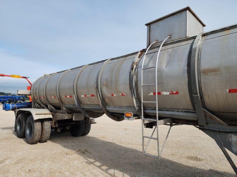 U-4759 6250 Gallon Stainless Steel Semi Tanker- 2-12″ Unload