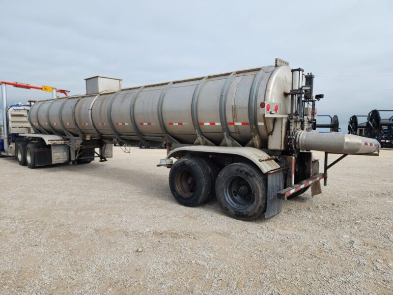 U-4759 6250 Gallon Stainless Steel Semi Tanker- 2-12″ Unload