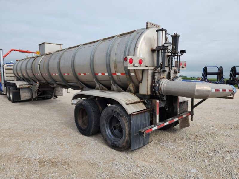 U-4759 6250 Gallon Stainless Steel Semi Tanker- 2-12″ Unload