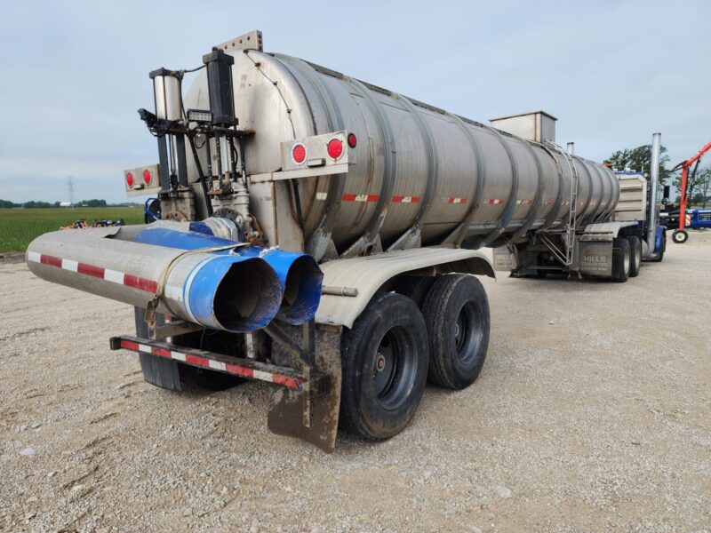 U-4759 6250 Gallon Stainless Steel Semi Tanker- 2-12″ Unload