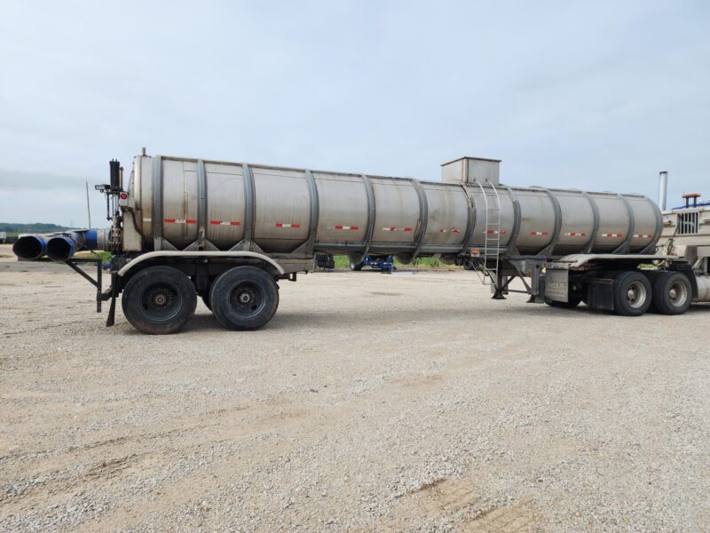 U-4759 6250 Gallon Stainless Steel Semi Tanker- 2-12″ Unload