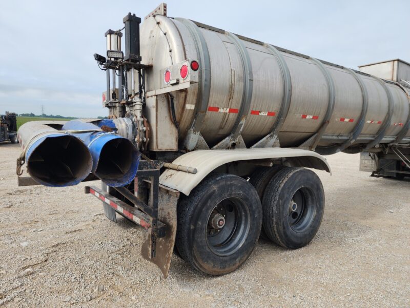 U-4759 6250 Gallon Stainless Steel Semi Tanker- 2-12″ Unload