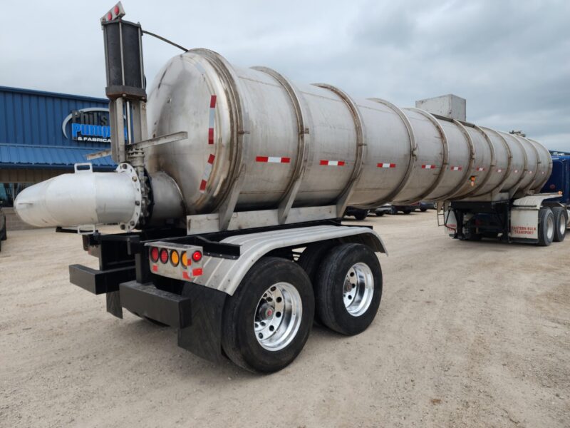 U-4762 6500 Gallon Stainless Steel Semi Tanker- 18″ Unload