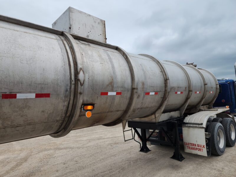 U-4762 6500 Gallon Stainless Steel Semi Tanker- 18″ Unload