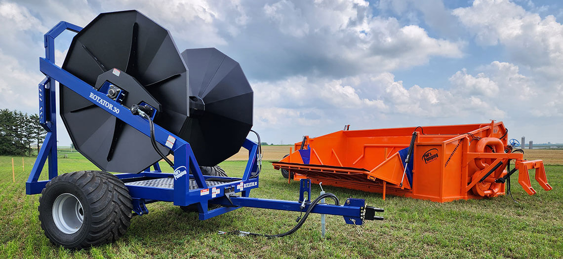 Rotator 30 Hose Reel & Manure Transfer Dump Station