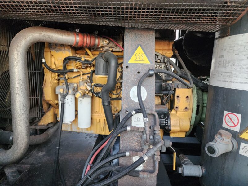 AC-72 750 CFM SullAir Compressor Cat C9 Acert Engine.