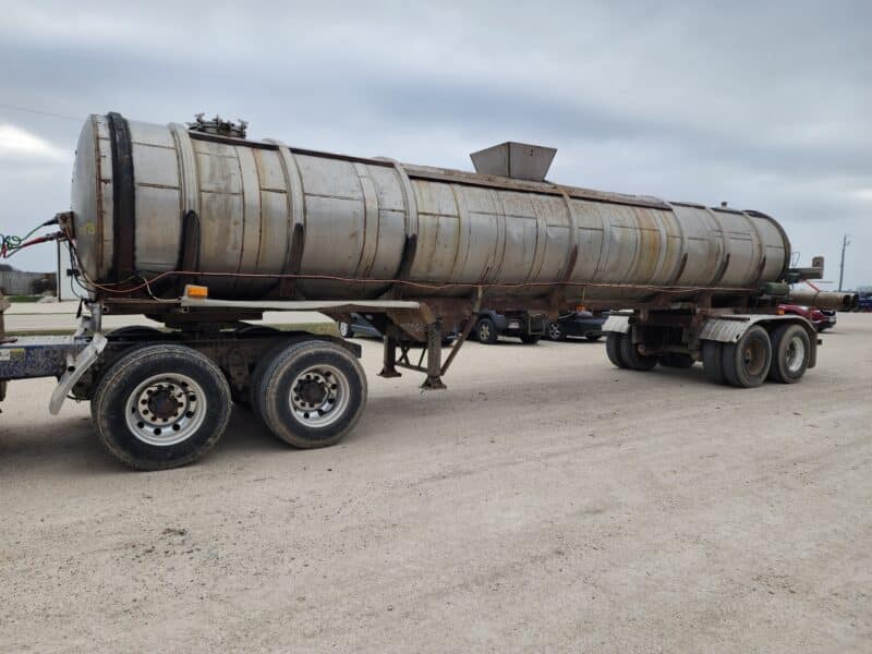 U-4778 Dual 12″ Unload Stainless Steel Semi Tanker