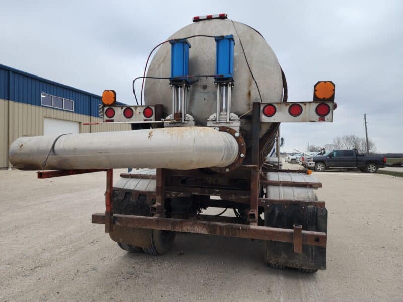 U-4778 Dual 12″ Unload Stainless Steel Semi Tanker