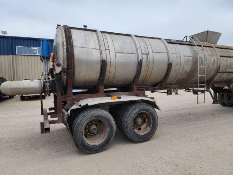 U-4778 Dual 12″ Unload Stainless Steel Semi Tanker