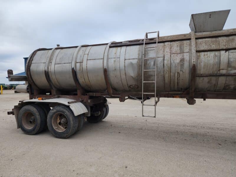 U-4778 Dual 12″ Unload Stainless Steel Semi Tanker