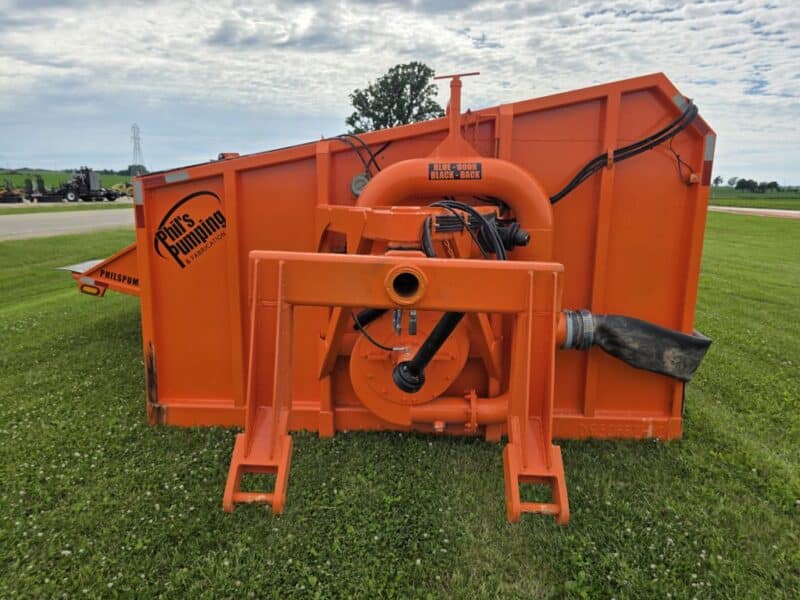 #17 Phil’s Pumping DS1230 16,000 Gallon Manure Transfer Dumpster w. High Volume Pump
