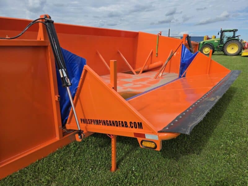 #17 Phil’s Pumping DS1230 16,000 Gallon Manure Transfer Dumpster w. High Volume Pump