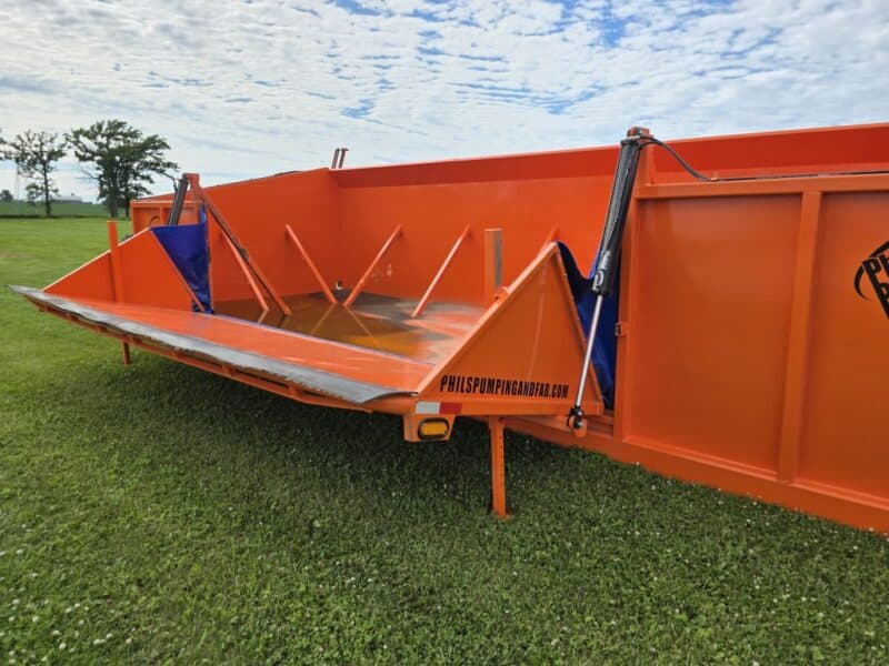 #17 Phil’s Pumping DS1230 16,000 Gallon Manure Transfer Dumpster w. High Volume Pump