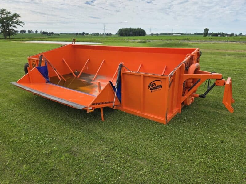 #17 Phil’s Pumping DS1230 16,000 Gallon Manure Transfer Dumpster w. High Volume Pump