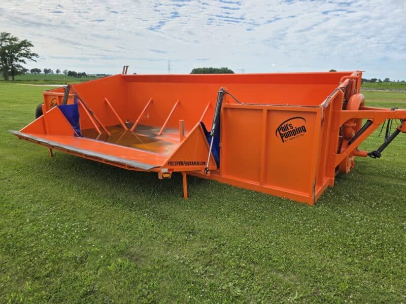 #17 Phil’s Pumping DS1230 16,000 Gallon Manure Transfer Dumpster w. High Volume Pump