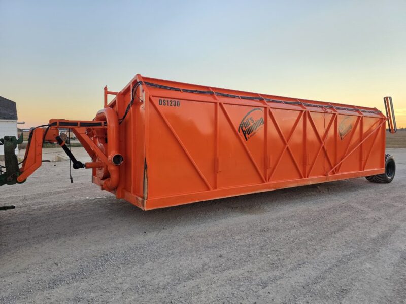 #17 Phil’s Pumping DS1230 16,000 Gallon Manure Transfer Dumpster w. High Volume Pump