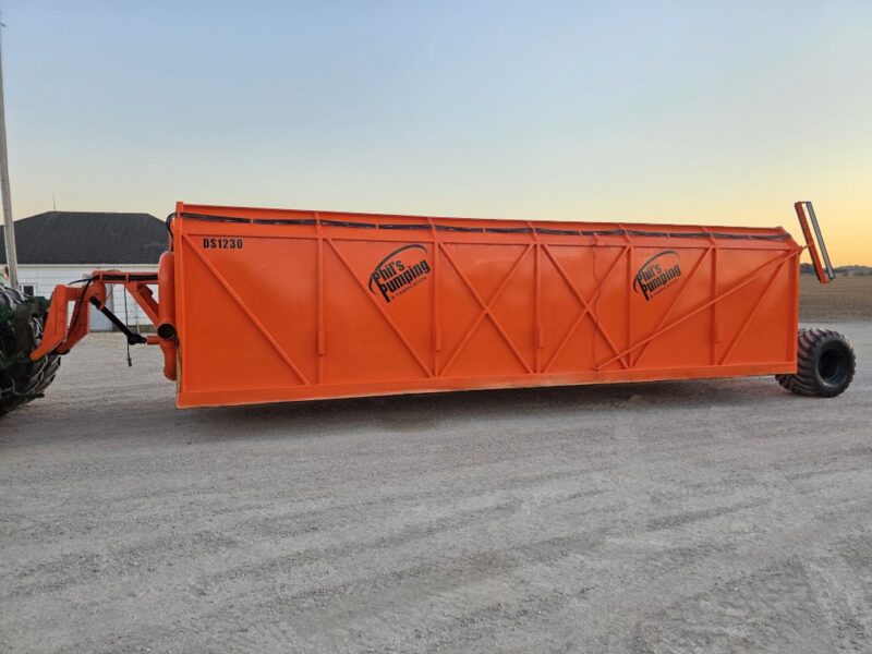 #17 Phil’s Pumping DS1230 16,000 Gallon Manure Transfer Dumpster w. High Volume Pump