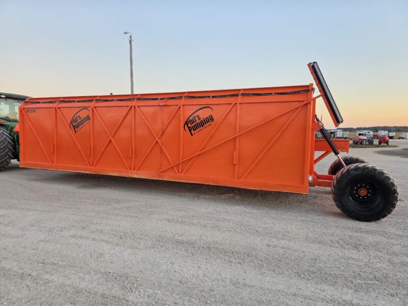 #17 Phil’s Pumping DS1230 16,000 Gallon Manure Transfer Dumpster w. High Volume Pump