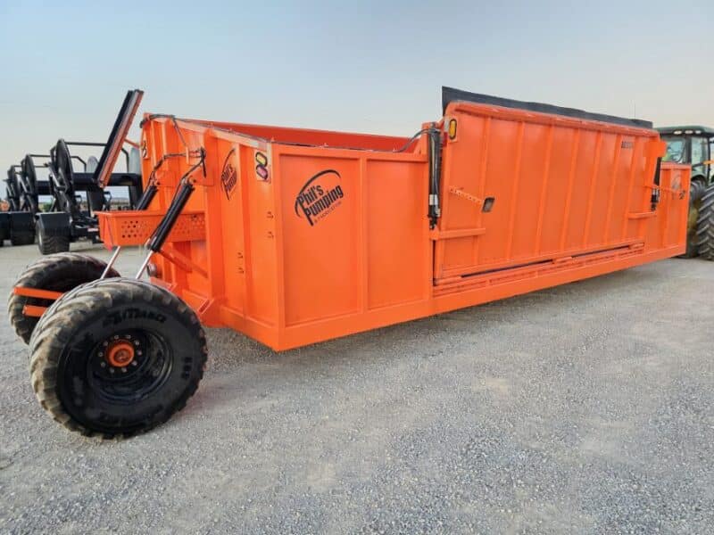#17 Phil’s Pumping DS1230 16,000 Gallon Manure Transfer Dumpster w. High Volume Pump