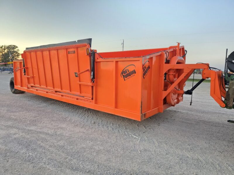 #17 Phil’s Pumping DS1230 16,000 Gallon Manure Transfer Dumpster w. High Volume Pump