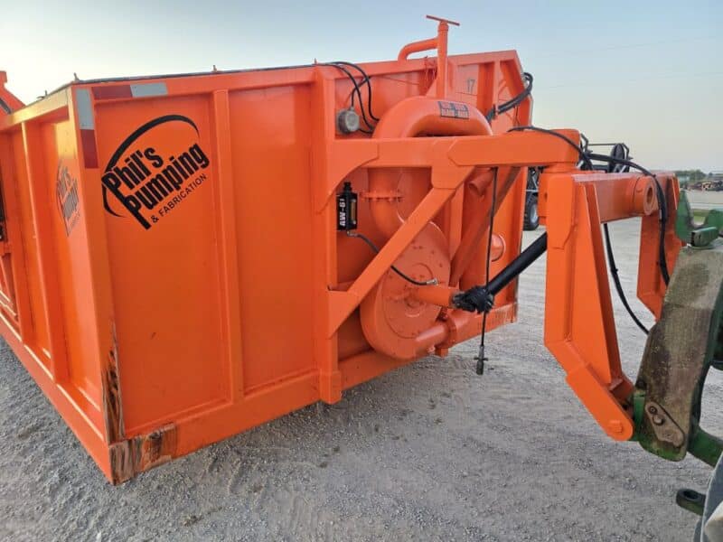 #17 Phil’s Pumping DS1230 16,000 Gallon Manure Transfer Dumpster w. High Volume Pump