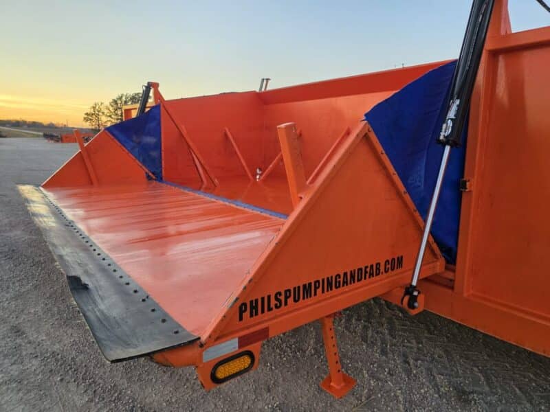 #17 Phil’s Pumping DS1230 16,000 Gallon Manure Transfer Dumpster w. High Volume Pump