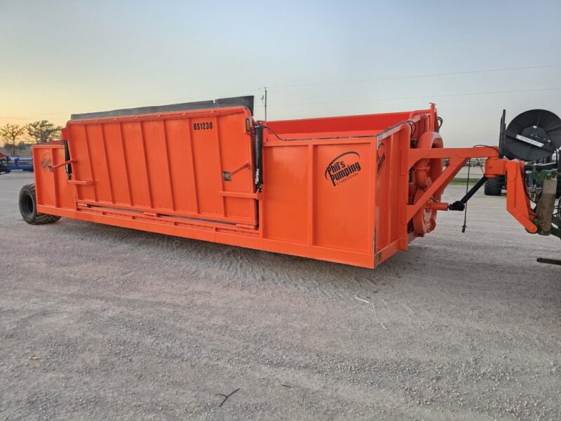 #17 Phil’s Pumping DS1230 16,000 Gallon Manure Transfer Dumpster w. High Volume Pump