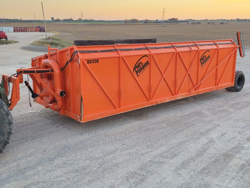 #17 Phil’s Pumping DS1230 16,000 Gallon Manure Transfer Dumpster w. High Volume Pump