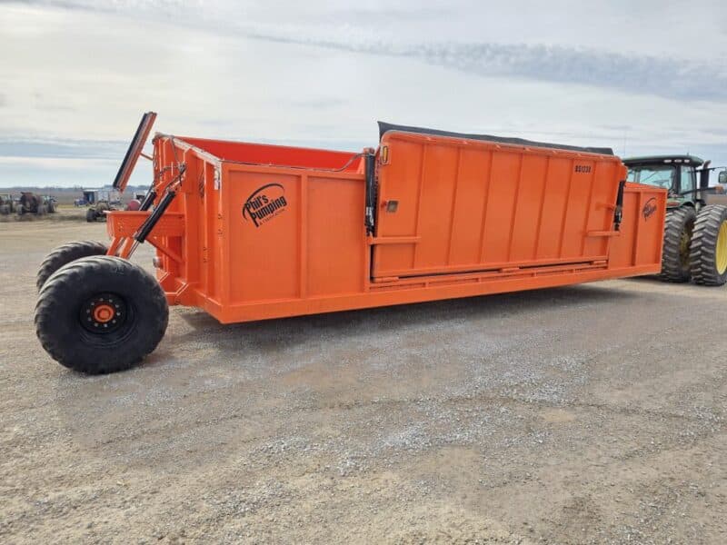 #17 Phil’s Pumping DS1230 16,000 Gallon Manure Transfer Dumpster w. High Volume Pump
