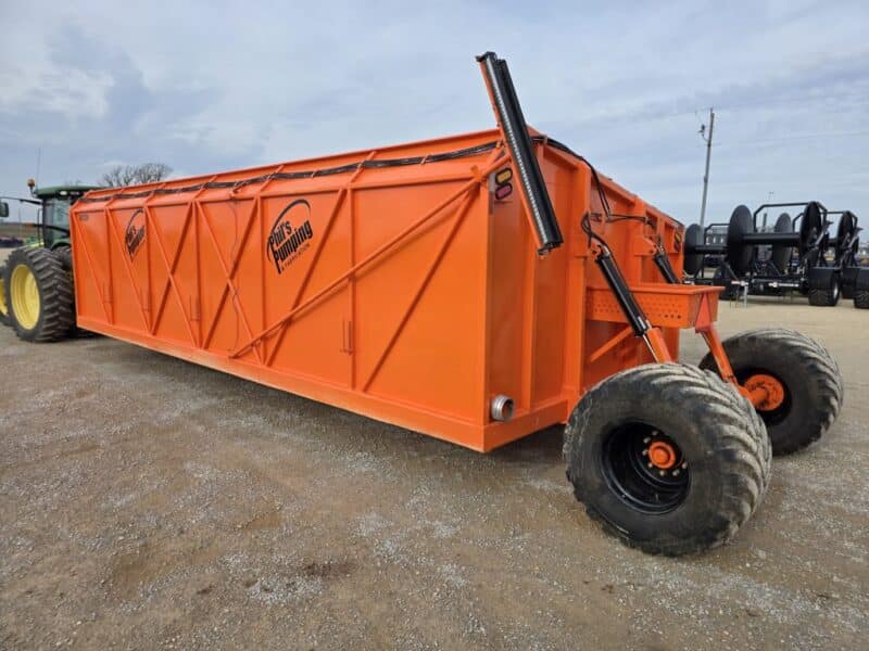 #17 Phil’s Pumping DS1230 16,000 Gallon Manure Transfer Dumpster w. High Volume Pump