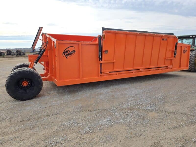 #17 Phil’s Pumping DS1230 16,000 Gallon Manure Transfer Dumpster w. High Volume Pump