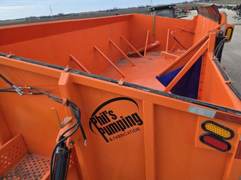 #17 Phil’s Pumping DS1230 16,000 Gallon Manure Transfer Dumpster w. High Volume Pump