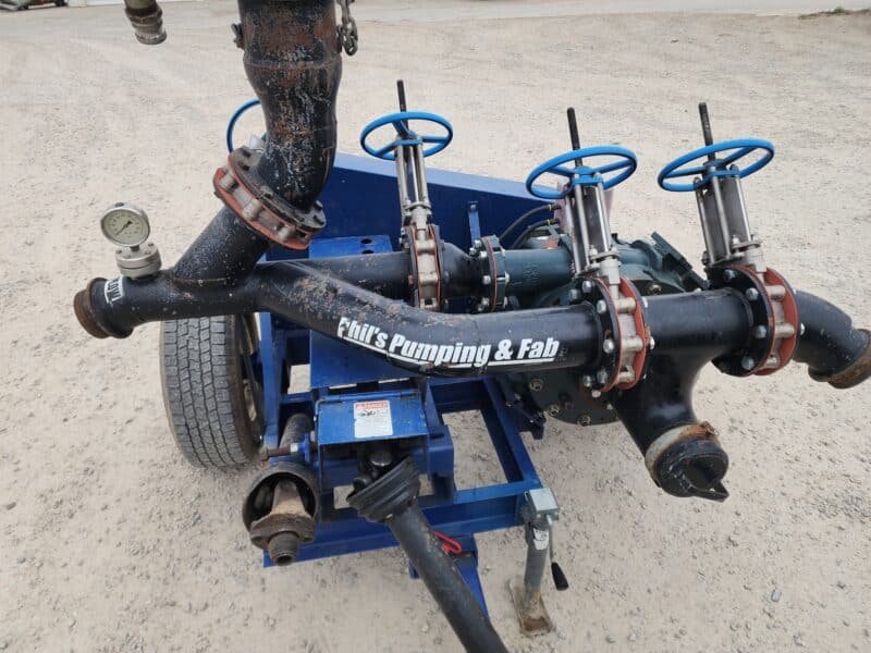 Phil’s 4517MP CAC Cornell Sand PTO High Pressure Pump w. Bypass & Pig Launcher