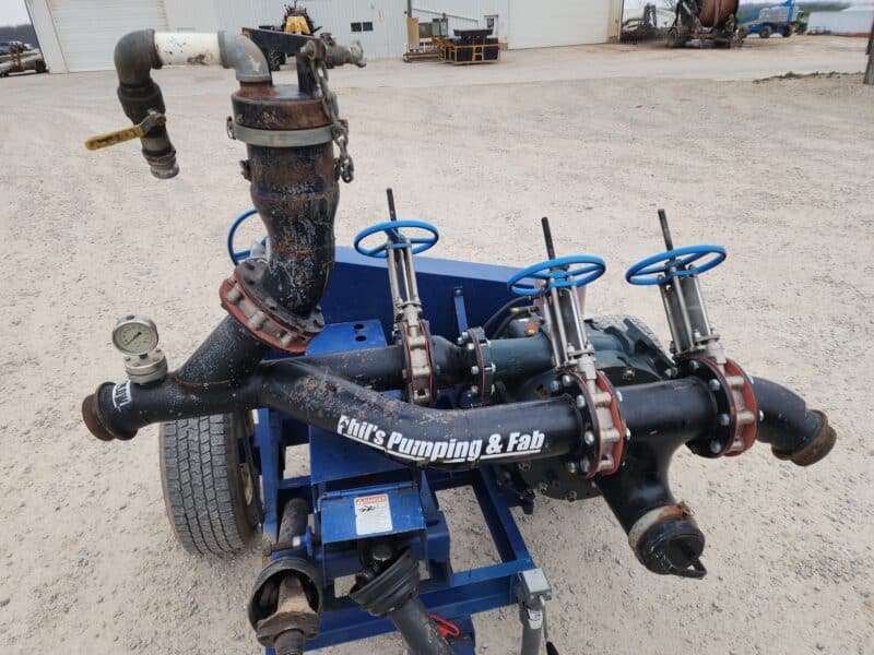 Phil’s 4517MP CAC Cornell Sand PTO High Pressure Pump w. Bypass & Pig Launcher