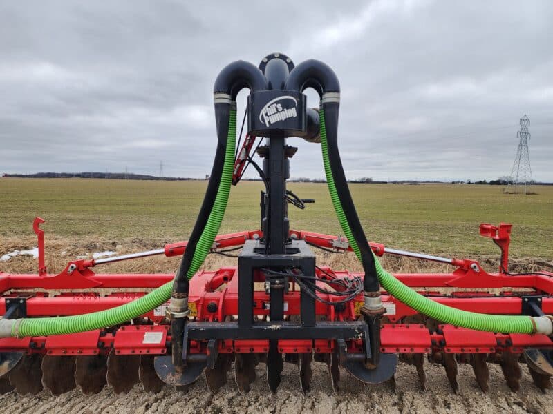 P20922105 Phil’s Pumping 20′ Pottinger Disc Manure Incorporator w. 6″ Swing pipe