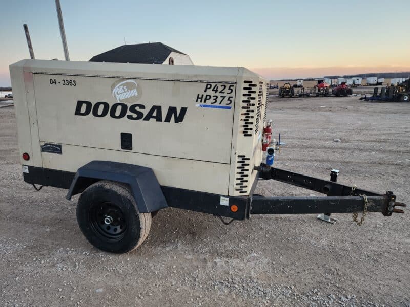 AC-74 425 CFM 2014 Doosan Cummins Engine Air Compressor