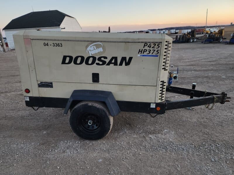 AC-74 425 CFM 2014 Doosan Cummins Engine Air Compressor